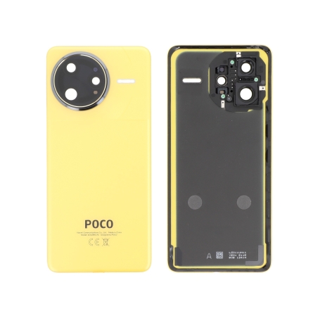 Vitre arrière Poco F7 Ultra - Origine Xiaomi - Jaune photo 1