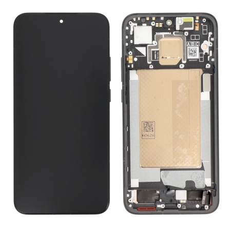 Ecran avec châssis Poco F7 5G - Origine Xiaomi - Noir photo 1