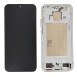 Ecran avec châssis Poco F7 5G - Origine Xiaomi - Argent photo 1