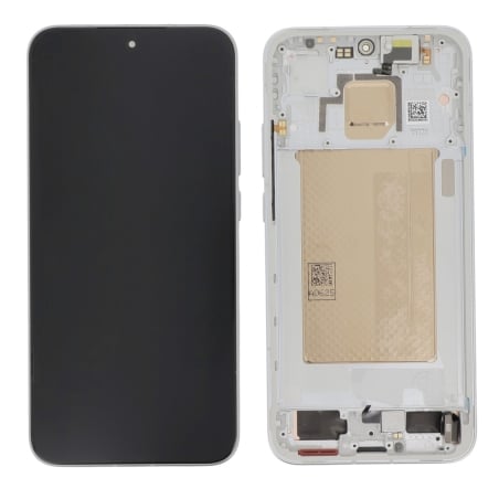 Ecran avec châssis Poco F7 5G - Origine Xiaomi - Argent photo 1