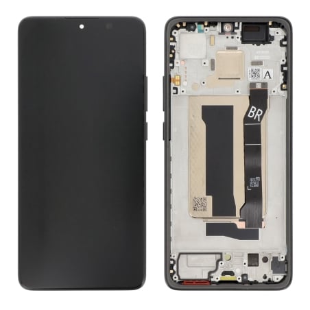 Ecran avec châssis Poco X7 Pro - Origine reconditionné - Noir photo 1