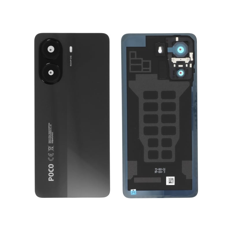 Vitre arrière Poco X7 Pro - Origine Poco - Noir photo 1