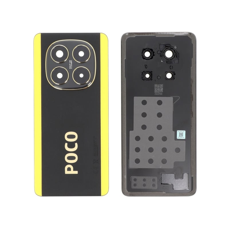 Vitre arrière Poco X7 - Origine Xiaomi - Noir photo 1