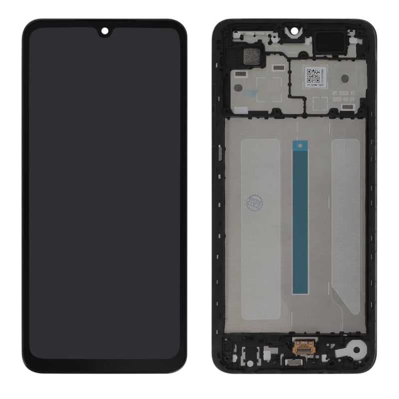 Ecran avec châssis Redmi A5 - Origine reconditionné - Noir photo 1
