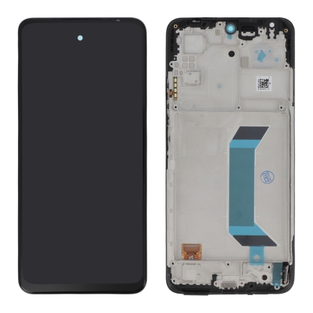 Ecran avec châssis Redmi Note 12 5G et Poco X5 5G - Origine reconditionné - Noir photo 1