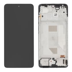 Ecran avec châssis Redmi Note 14 4G - Origine reconditionné - Noir photo 1