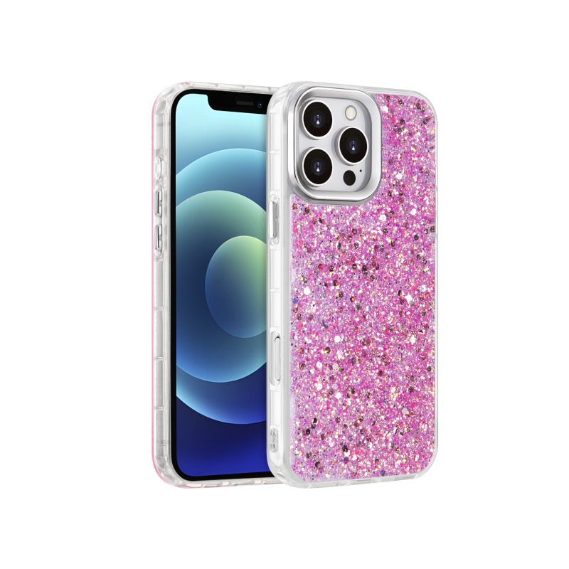 Coque STARDUST iPhone 13 Pro Max - Rose photo 1