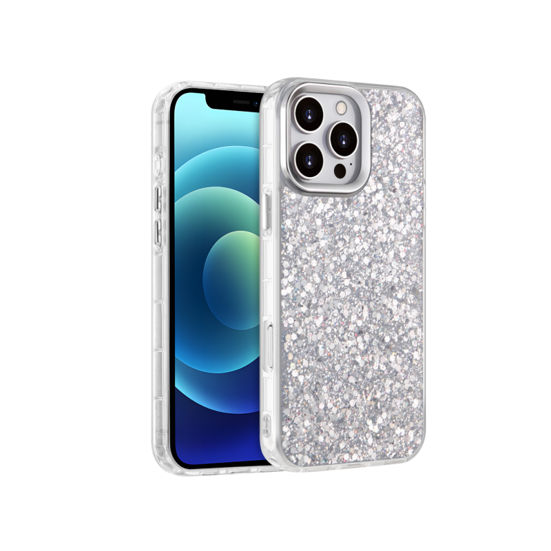 Coque Stardust iPhone 13 Pro Max - Argent photo 1