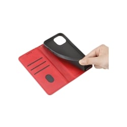 Etui portefeuille iPhone 16e - Rouge photo 4