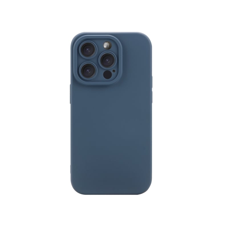 Coque silicone - iPhone 16e - Bleu Nuit photo 1