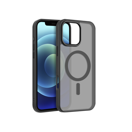 Coque HAZE MagSafe iPhone 16 Plus - Noir photo 1