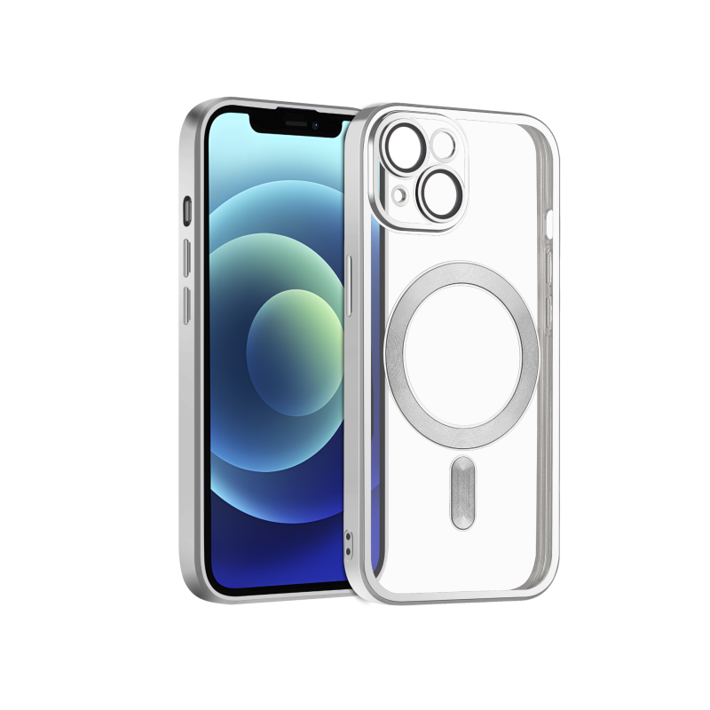 Coque HALO MagSafe iPhone 16 - Argent photo 1