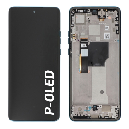 Ecran avec châssis Motorola 40 Edge Neo - Origine Motorola - Canelle photo 2