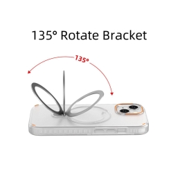 Coque Metal Ring MagSafe iPhone 17 Pro Max - Transparent photo 3