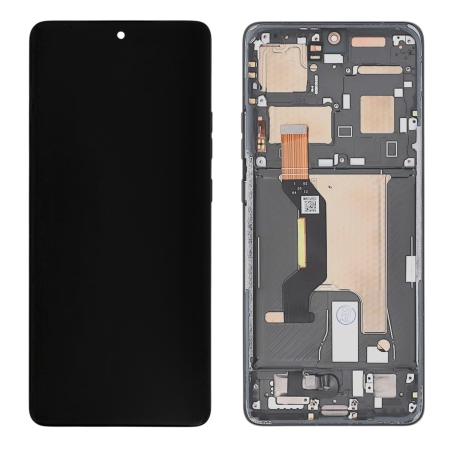 Ecran avec châssis Motorola Edge 50 Ultra - Gris photo 2