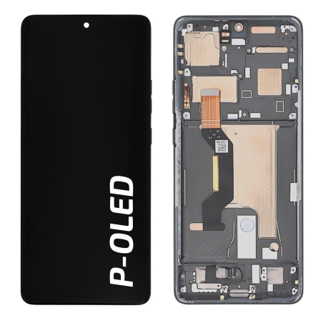 Ecran avec châssis Motorola Edge 50 Ultra - Gris photo 1