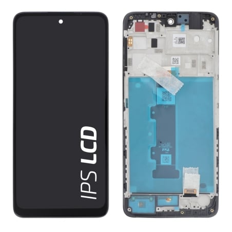 Ecran avec châssis Moto G22 - Origine Motorola - Noir photo 2