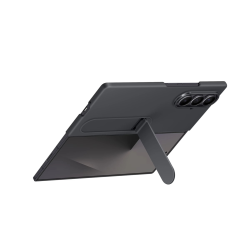 Coque Silicone Lanière + Film De Protection Galaxy Z Fold 7 - Noir - Samsung photo 4