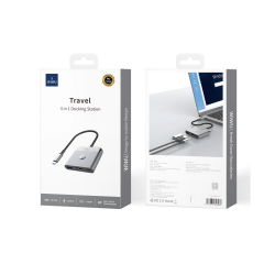 Adaptateur 3 en 1 Universel USB-C - WiWU photo 4