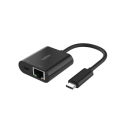 Adaptateur USB-C Ethernet Recharge 100W Universel - Belkin photo 1