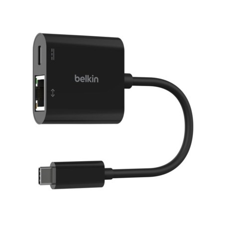 Adaptateur USB-C Ethernet Recharge 100W Universel - Belkin photo 3