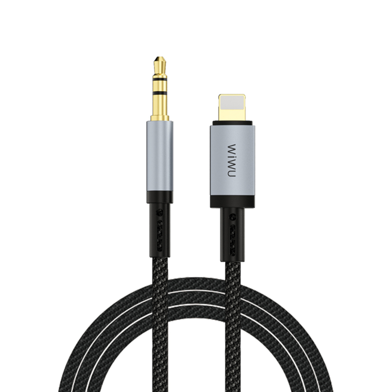 Câble Audio Lightning vers Jack 3.5 Mm Appareils Apple - WiWU photo 1