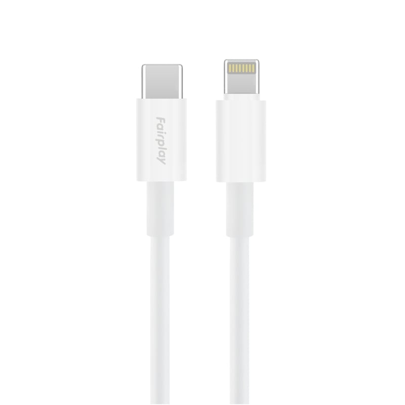 Câble Charge Rapide 27W USB-C vers Lightning pour iPhone, iPad et AirPods photo 1