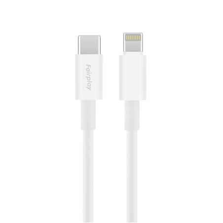 Câble Charge Rapide 27W USB-C vers Lightning pour iPhone, iPad et AirPods photo 1