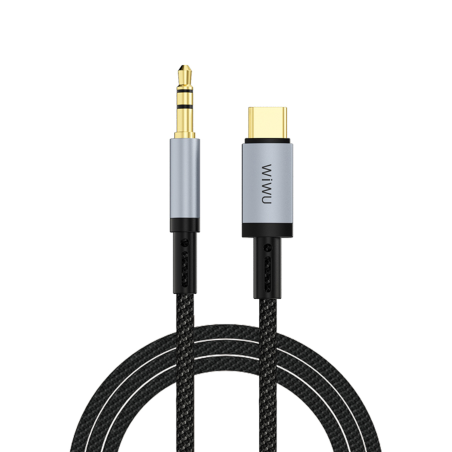Câble Audio USB-C vers Jack 3.5 Mm Wi-C048T - WiWU photo 1