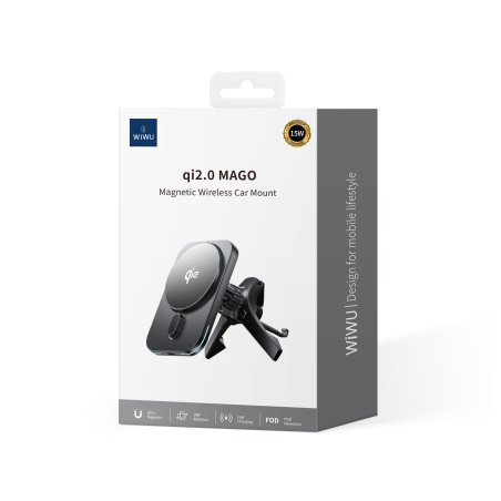 Chargeur Voiture Magnétique - WiWU photo 5