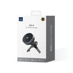 Chargeur Voiture Magnétique Qi 2.0 Smartphones - WiWU photo 5