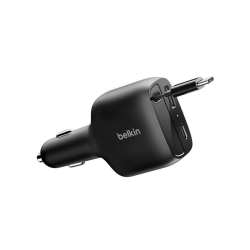 Chargeur Voiture USB-C 75W - Multi-Appareils USB-C Et USB-A - Noir - Belkin photo 3