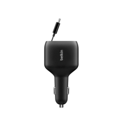 Chargeur Voiture USB-C 75W - Multi-Appareils USB-C Et USB-A - Noir - Belkin photo 4