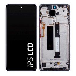 Ecran avec châssis Xiaomi Mi 10T Lite 5G - Origine Xiaomi - Gris photo 1