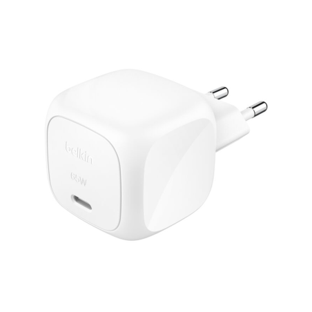Chargeur Secteur USB-C 65W Appareils USB-C - Blanc - Belkin photo 1