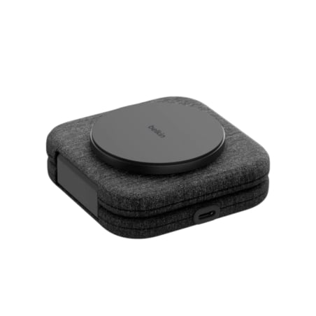 Chargeur Magnétique De Voyage 2-en-1 Qi2 - iPhone & Qi2 - Belkin photo 2