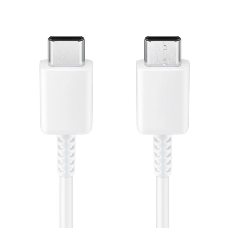 Câble USB-C vers USB-C 100W 1m - Blanc - Samsung photo 1