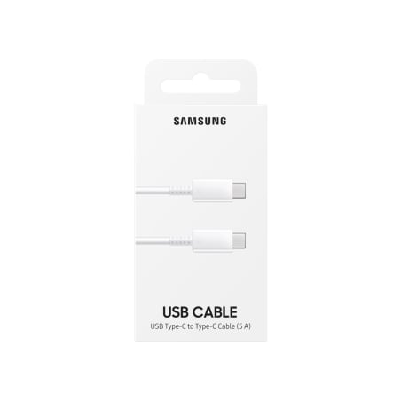 Câble USB-C vers USB-C 100W 1m - Blanc - Samsung photo 3