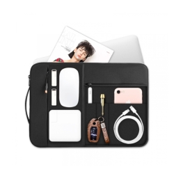 Housse Alpha Slim Ordinateur Portable 16 Pouces - Gris - WiWU photo 6