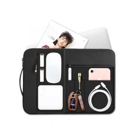 Housse Alpha Slim Ordinateur Portable 16 Pouces - Gris - WiWU photo 6