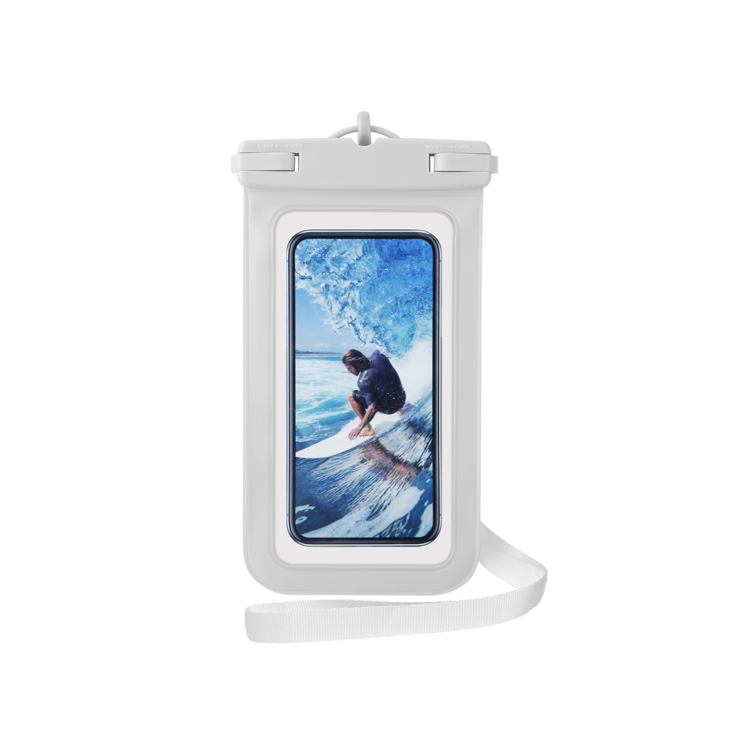 COVERME IPX8 Pochette tanche Universelle Blanc Brico phone