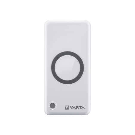 PowerBank Wireless 10000mAh - Blanc - Varta photo 1
