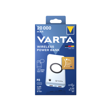 PowerBank Sans Fil - Blanc - VARTA photo 6