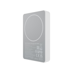PowerBank Mag Pro Magnétique 5.000mAh - Compatible Magsafe Et Qi - Blanc - Varta photo 2