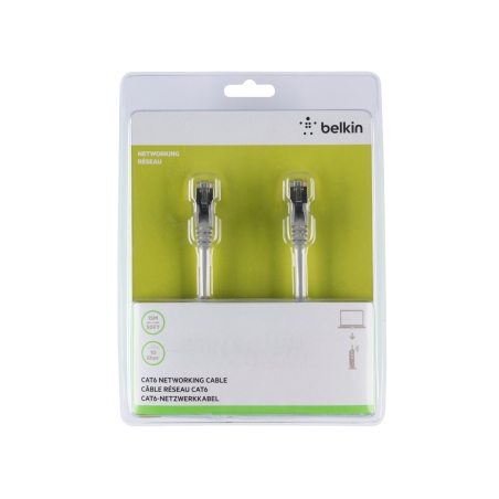 Câble Ethernet CAT6 15m - Gris - Belkin photo 4