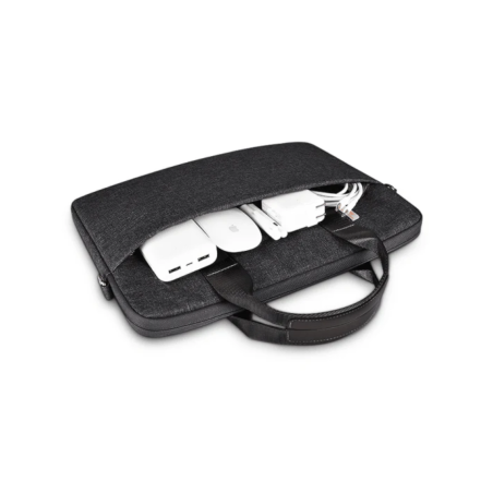 Sacoche Laptop Minimalist Pro 15,6 Pouces - Noir - WiWU photo 3