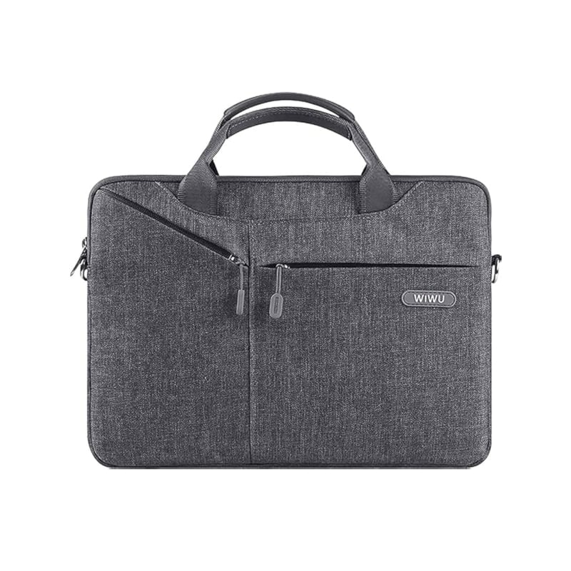 Sacoche Laptop Walker Elite Ordinateur Portable 15.6 Pouces - Gris - WiWU photo 1