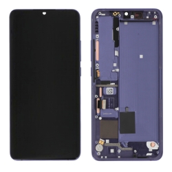 Bloc écran Amoled et vitre pré-montés sur châssis pour Xiaomi Mi Note 10 Lite Violet photo 2