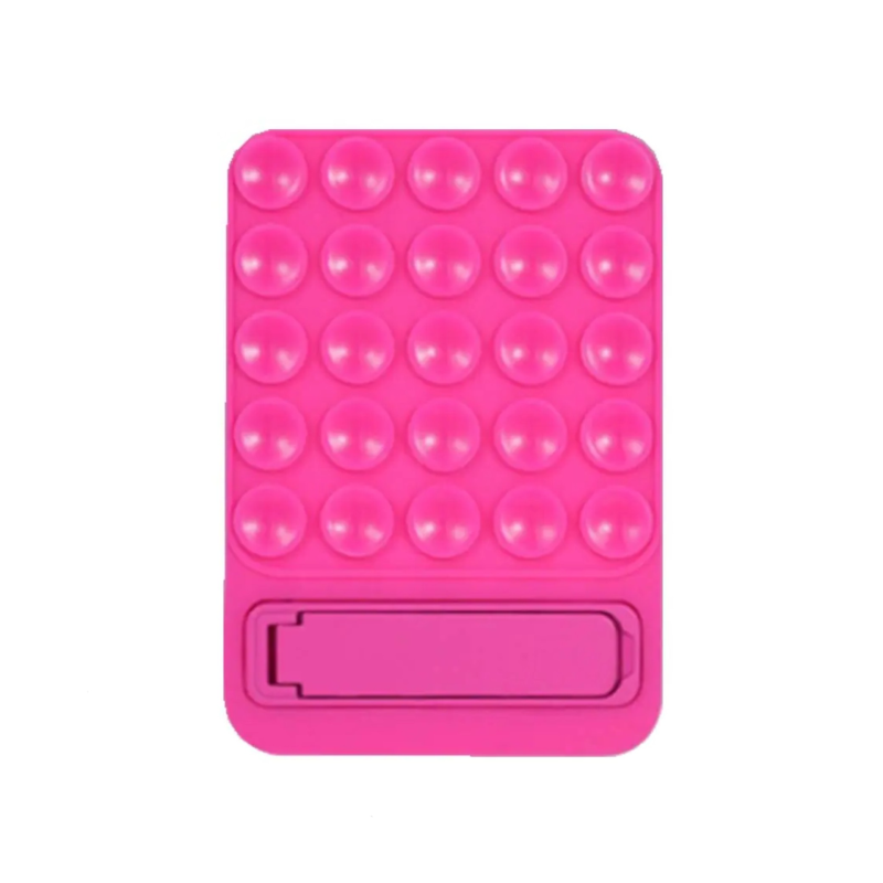 Support Téléphone Ventouse Universel - Rouge Rosé photo 1