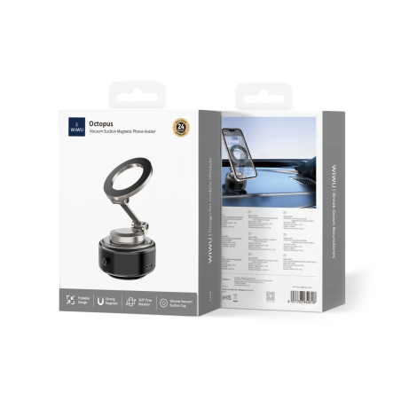 Support Magnétique Pliable Wi-CH056 Smartphone Tablette - WiWU photo 6